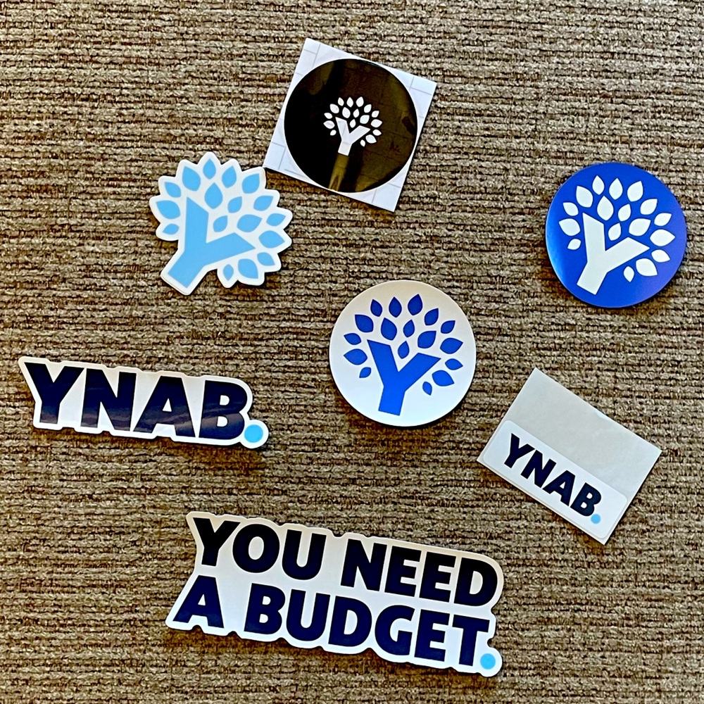 YNAB Assorted Sticker + Magnet Set